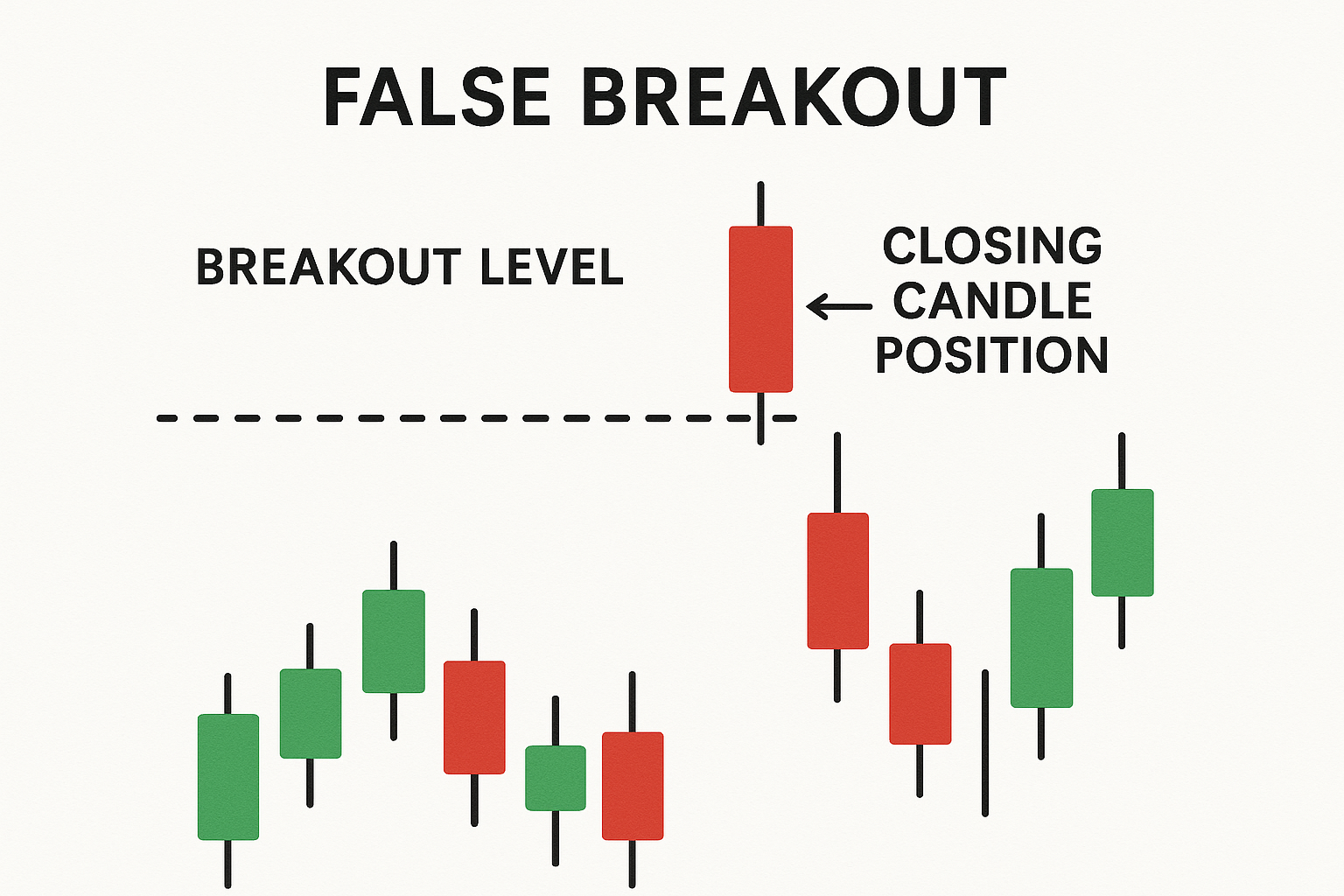 False Breakout trading strategy example