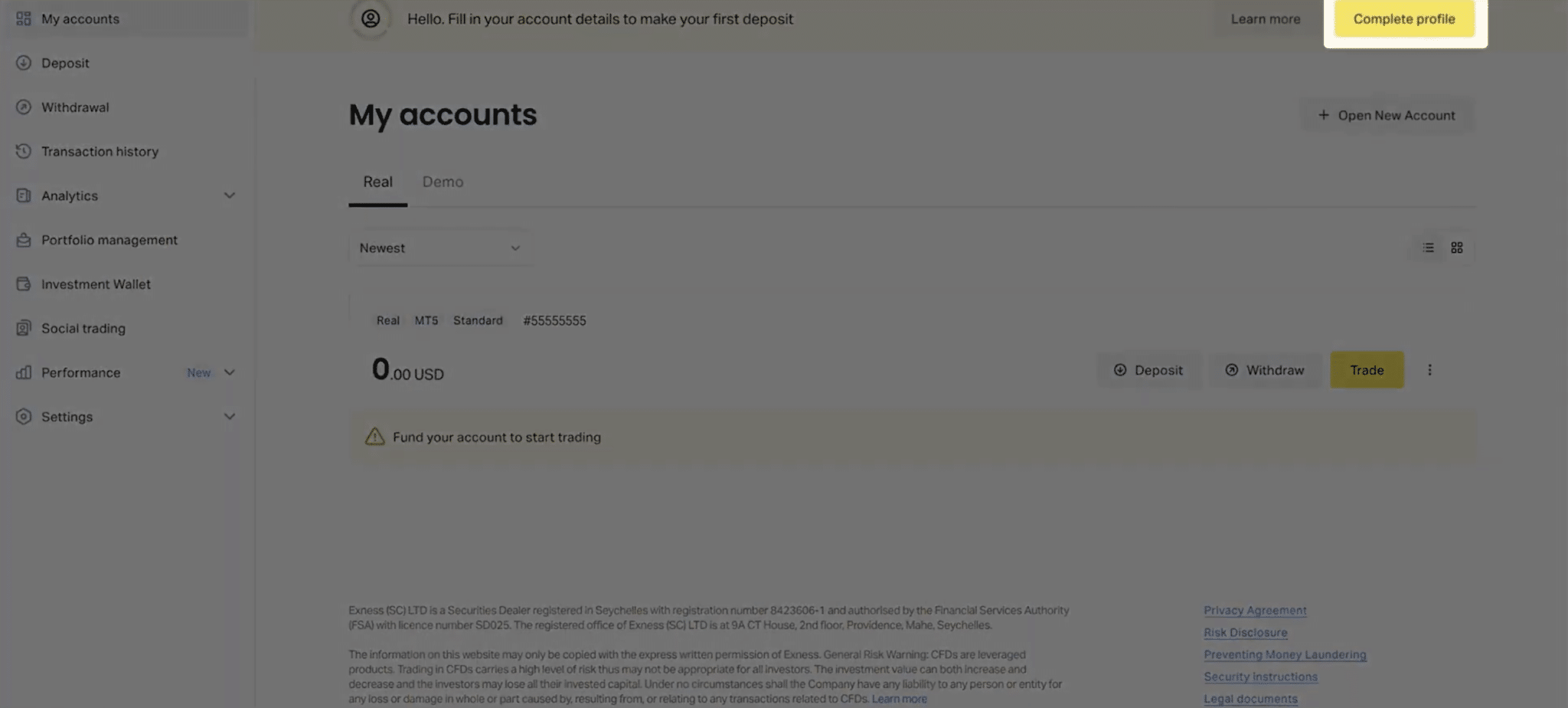 How to Verify Your Exness Account