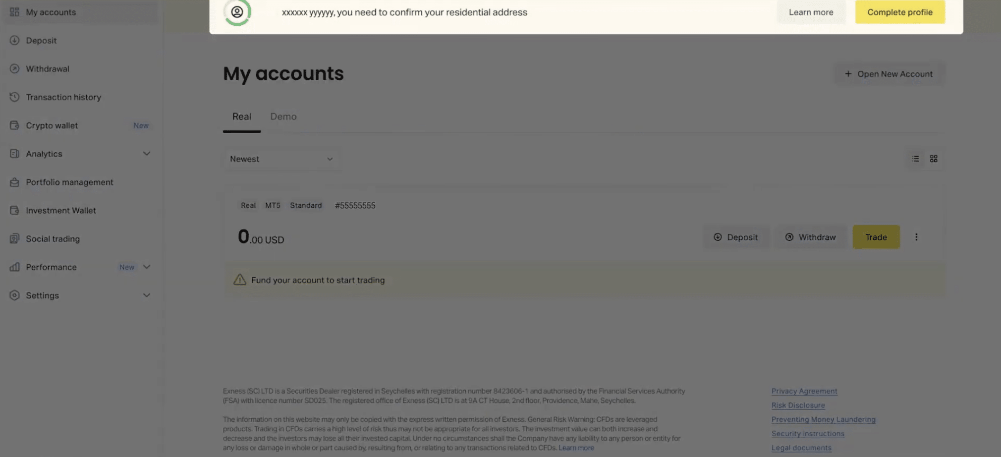 How to Verify Your Exness Account
